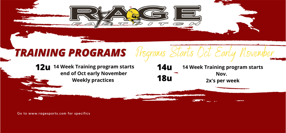 Rage Training Team Programs